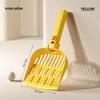 Large Thickened Tofu Cat Litter Scoop with Fine Holes for Cats and Dogs