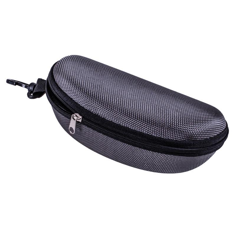 Case with Carabiner Unisex Eyewear Accessories 1pc Portable Sunglasses Case Protector Oxford Cloth Hard EVA Zippered Eyeglasses
