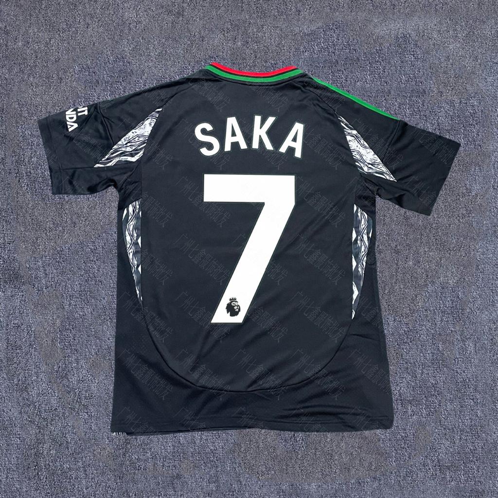 Cross-border Delivery 242526 Arsenal Short-sleeved Jersey, Star Number, Quality Printing Number, Spot Size T-shirt, Rest Assured To Shoot