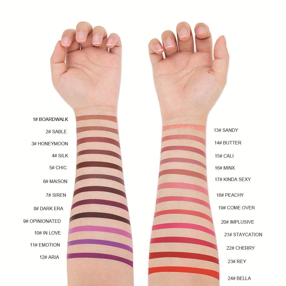 Nude Matte Non-Stick Lip Mud Gloss