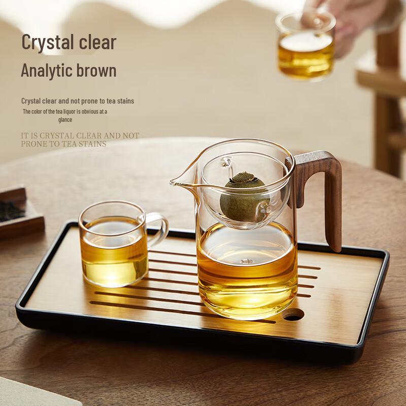 Borosilicate Glass Teapot with Integrated Infuser