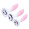 Silicone Anal Stopper Jeweled Butt Stopper Adult Sex Toy Personal Anal Trainer Toy for Couples Beginners Women Men
