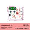 1 Set 36V 10A Max Power Monitor Module With Xt60 Connector Pd Qc Support For Rc Drone Battery Power Detection