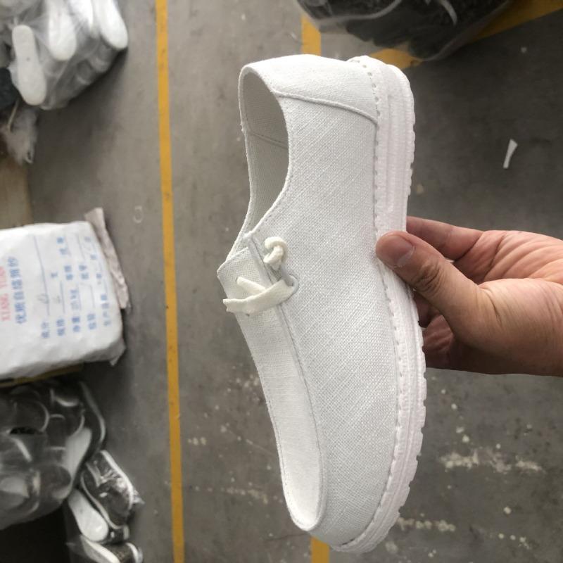 Spring new color matching four-season flat-bottomed lace-up single shoes women's round head canvas low-top large-size sequined casual shoes