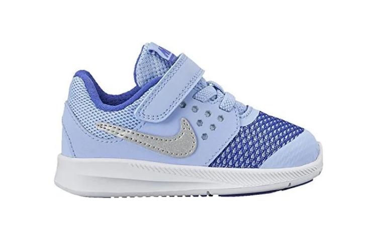 Nike Downshifter 7 Slip Resistant Abrasion Resistant Low top Toddler Shoes Blue White Infant And Toddler 869971-400