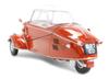 OXFORD Messerschmitt KR200 Bubble Car Scale Model Car 18MBC001 1/18 (Red)