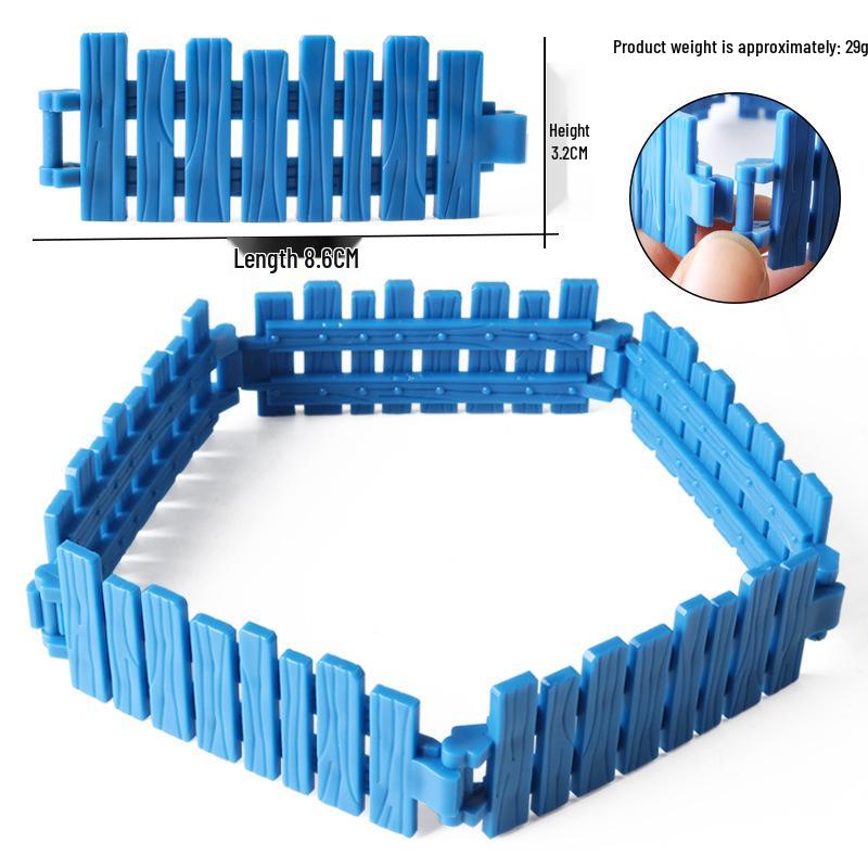 Creative Simulation Fence Set for Farm, Ranch, Zoo, or Sandbox Decorations