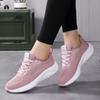 Spring and autumn new sports shoes women's shoes all-match lightweight non-slip casual running shoes women's mesh breathable thi
