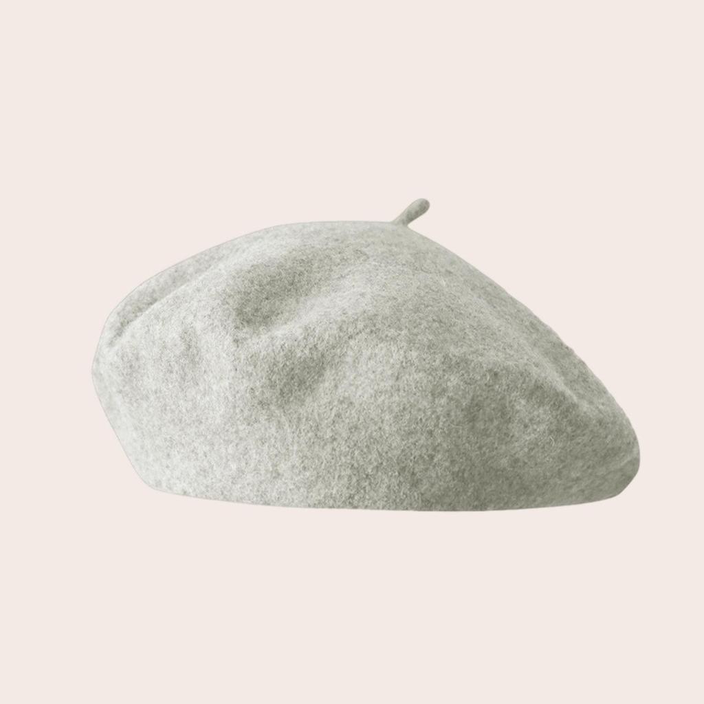 Autumn & Winter Wool Beret: Thick, Fashionable, Versatile & Warm