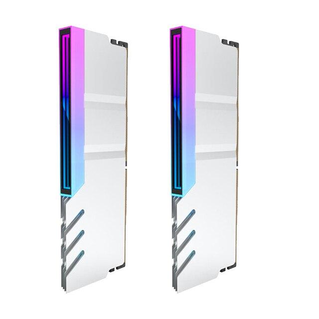 Jonsbo NC-1 RAM Heatsink Cooler RGB 256 Color PC Memory Cooling Vest Heat Sink Radiator For DDR DDR3 DDR4 Desktop PC Ram Memory