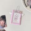 Cute Small Wings Card Holder Photocard Holder Idol Photo Display Protect Storage Card Keychain Bag Pendant Keyring Birthday Gift