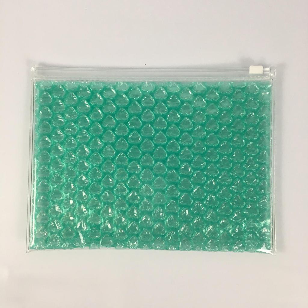 PVC Blase Kosmetikaufbewahrungstasche - Fallfest, Stoßfest, Reißverschlussdichtung, Klebend, Ideal für Geschenkverpackungen