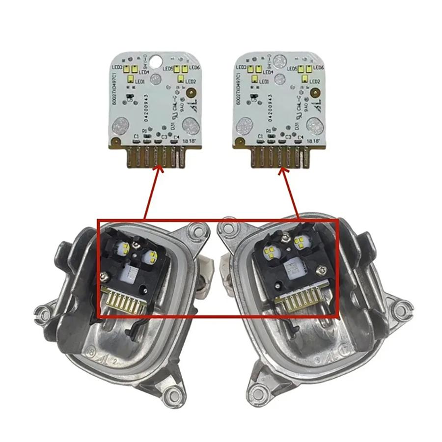 White Daytime Running Light DRL  Module 63117466107 LED Boards 7466108 For BMW X3 G01 X4 G02 Adaptive LED Headlight 6002TZ0240