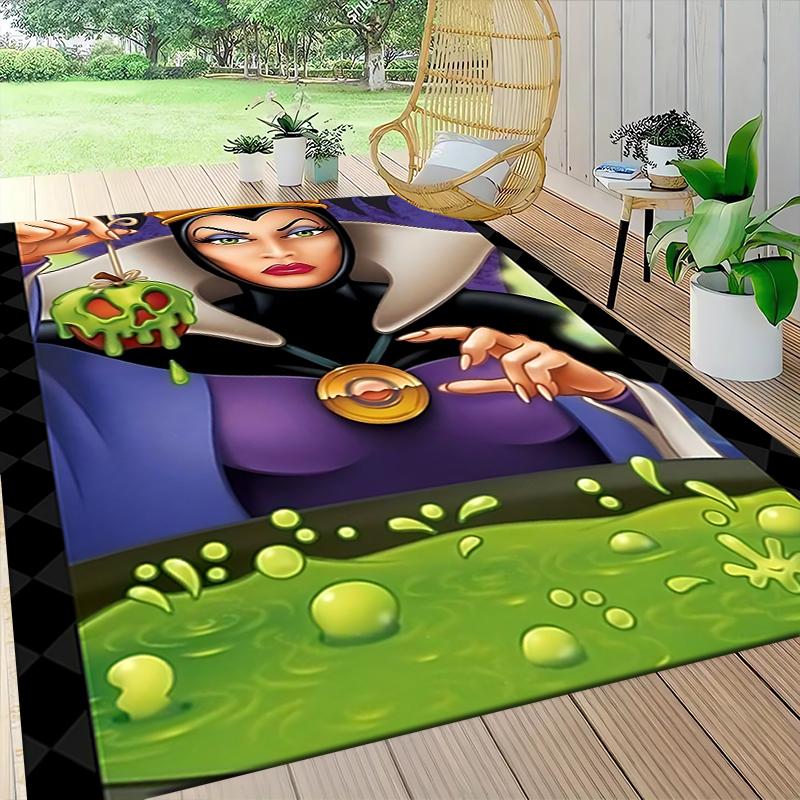 Evil Queen'S Poison Brew Carpet Rug Soft Washable Antislip Home Living Room Sofa Mats Personalized Christmas Rug