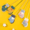 Winter Dinosaur Design Cute Animal Warm Fleece Thick Knit Gloves for Babies [fyetemon] Kids' Gloves, Print, Lining, (Green)