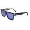 Carrera Unisex Blue Stripes Blue 54mm Sunglasses Blue Stripes Blue