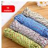 Cuerda de Tender Ropa de Nylon de 10M con Características Antideslizantes y Antiviento para Ropa de Cama y Uso en Exteriores