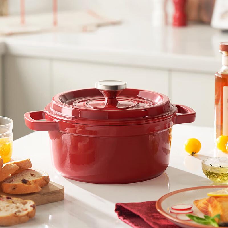 

Supor 3.5L Classic Enamel Cast Iron Stew Pot