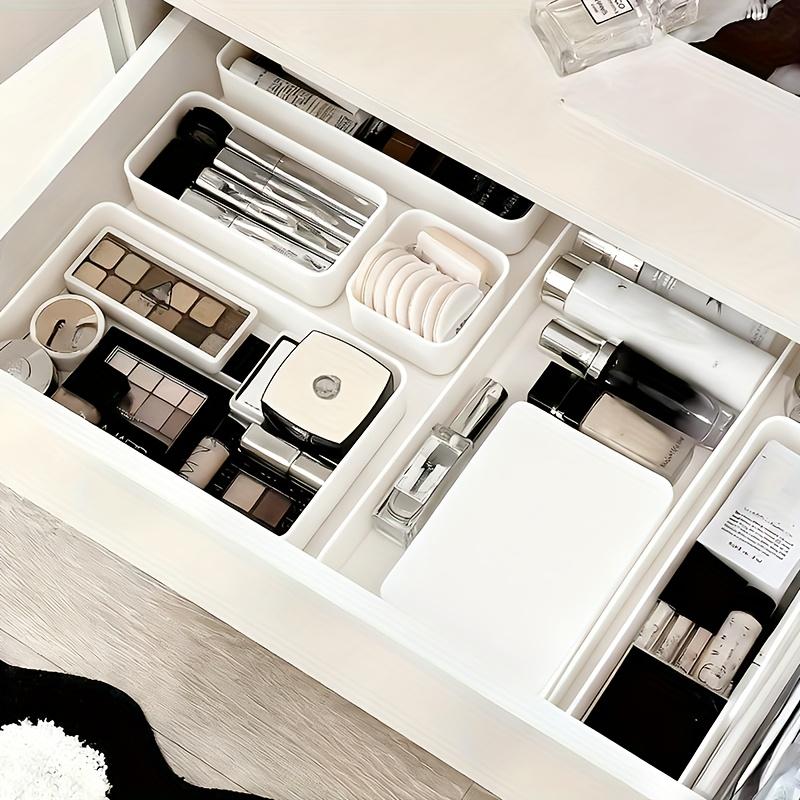 Organizer Tray Divider Set Desk Drawer Organizer Garage Organization and Storage Toolbox Accessories Desk Stationery Box Cosmetic Storage Box