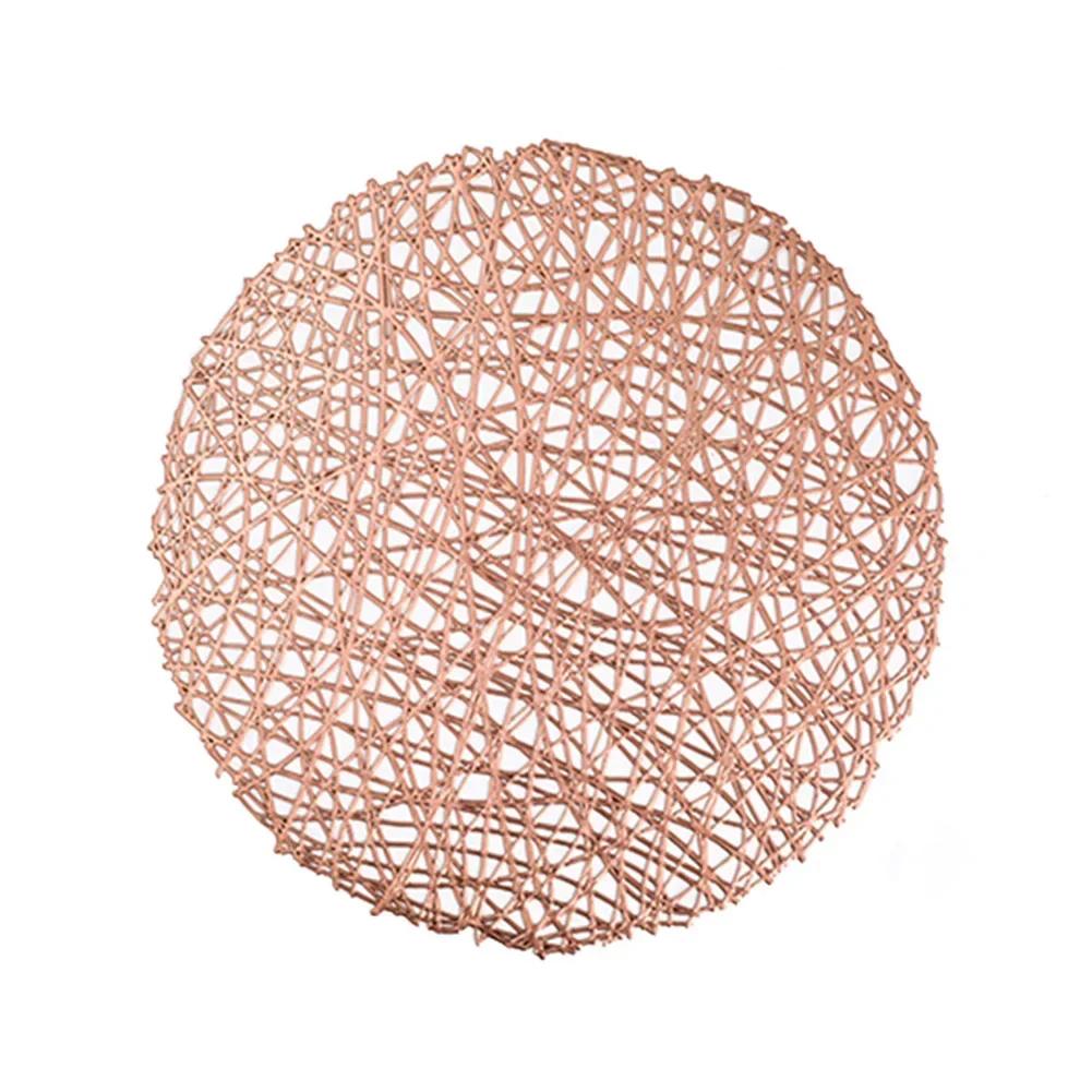 Sleek & Functional High Performance Insulated Plastic Placemats That Provide Safety & Aesthetic Value To Your Home Decor розового золота