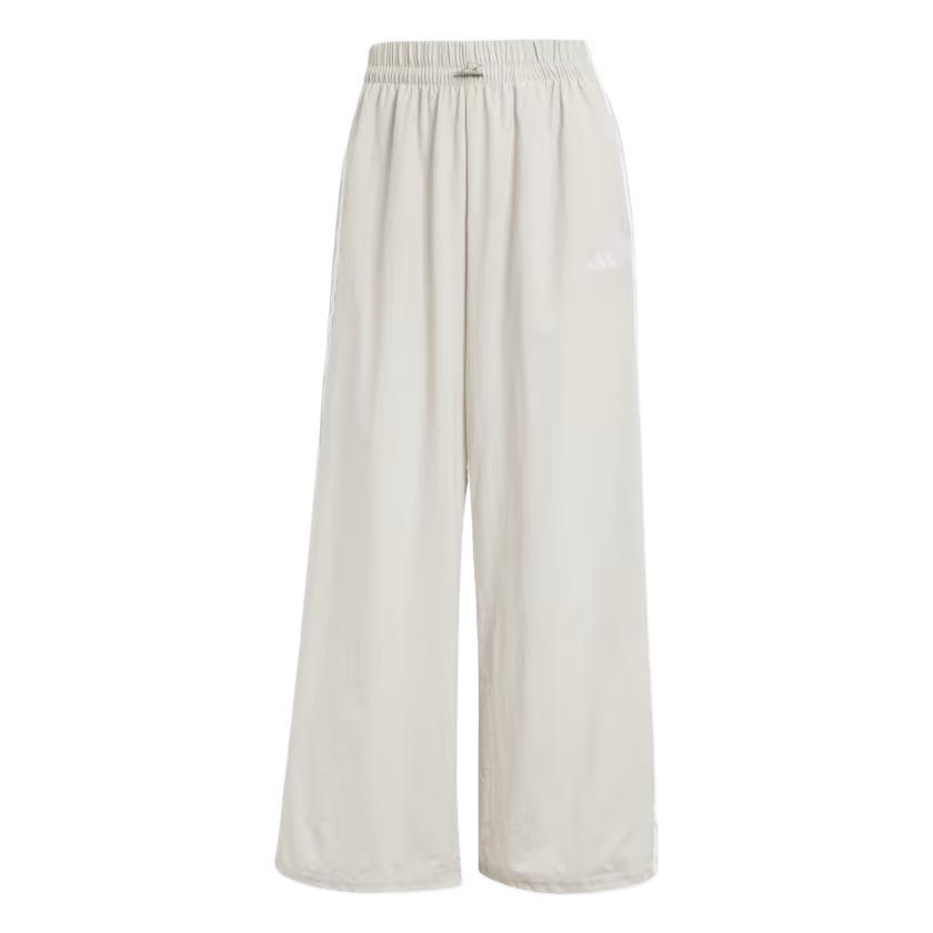 adidas Essentials 3-Stripes Lifestyle Woven Parachute Pants Asia Sizing Beige White Men s JC8168 L