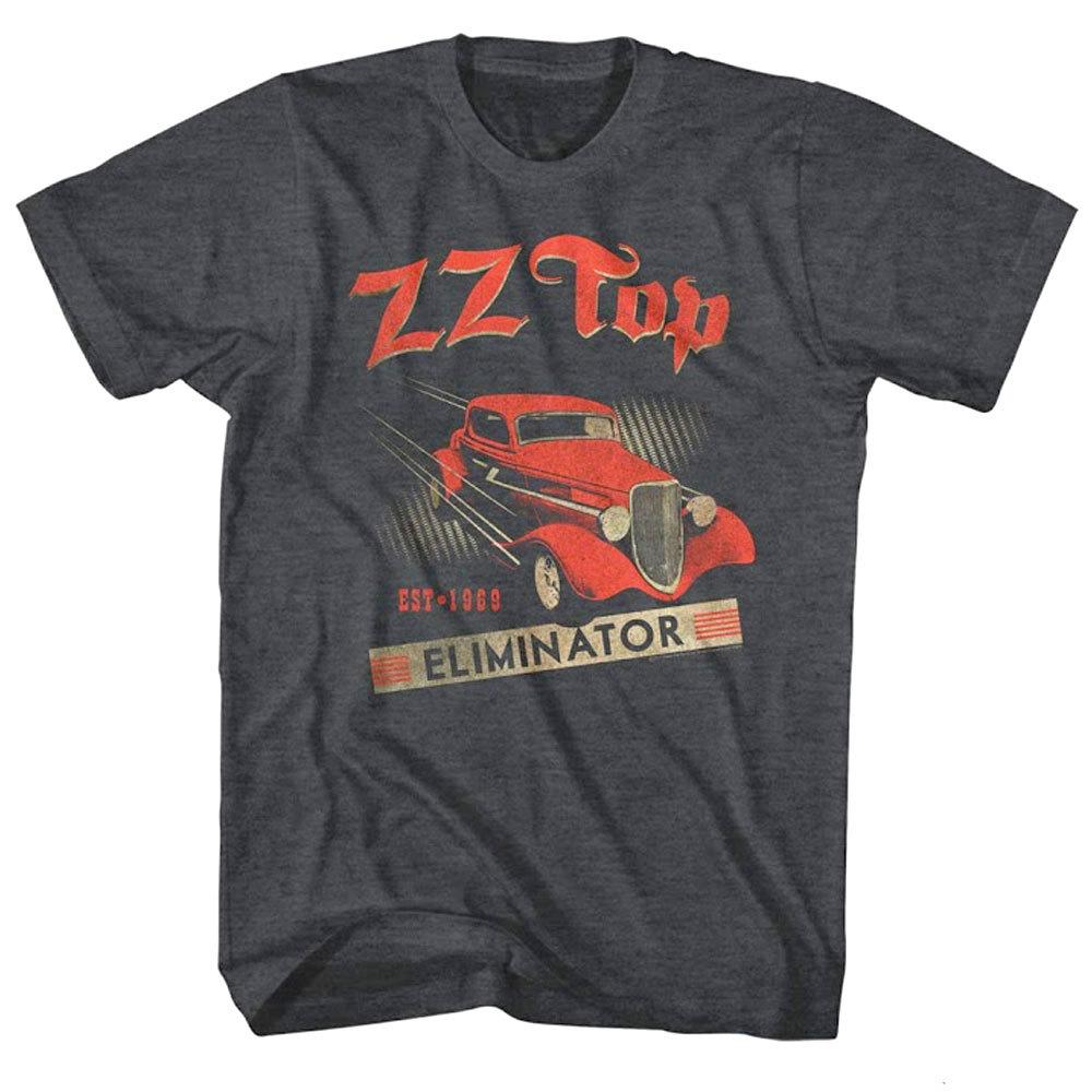 

ZZ Top Eliminator Car Album Cover Art Men s T Shirt 1969 Rock Band Tour Merch 2XL