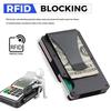 Aluminum Alloy RFID Anti-Theft Ultra-Thin Metal Card Holder Wallet for Men