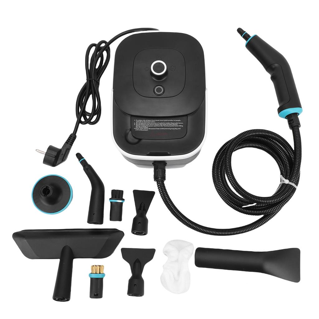 1250ML Handheld Pressurized Steam Cleaner 6 Levels Steam Cleaning Machine 4Bar High Pressure with 6.56ft Hose for