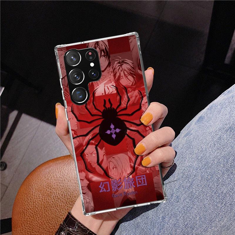 Huner X-Hunters Chrollo Shizuku Phone Case For Samsung Galaxy S24 S25 Edge S26 Ultra S23 S22 S21 Plus S20 FE + Personalized Prin