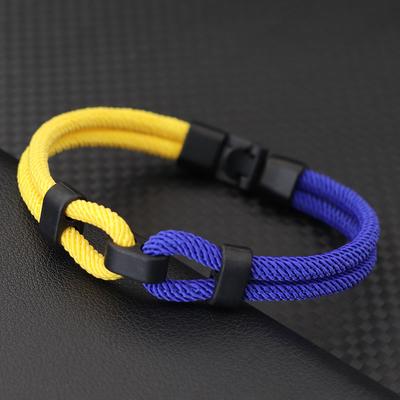 Minimalist Men Bracelet Two Color Double Layer Milanese Rope Braclet Women Sports Braslet Couple Friendship Gift Pulsera