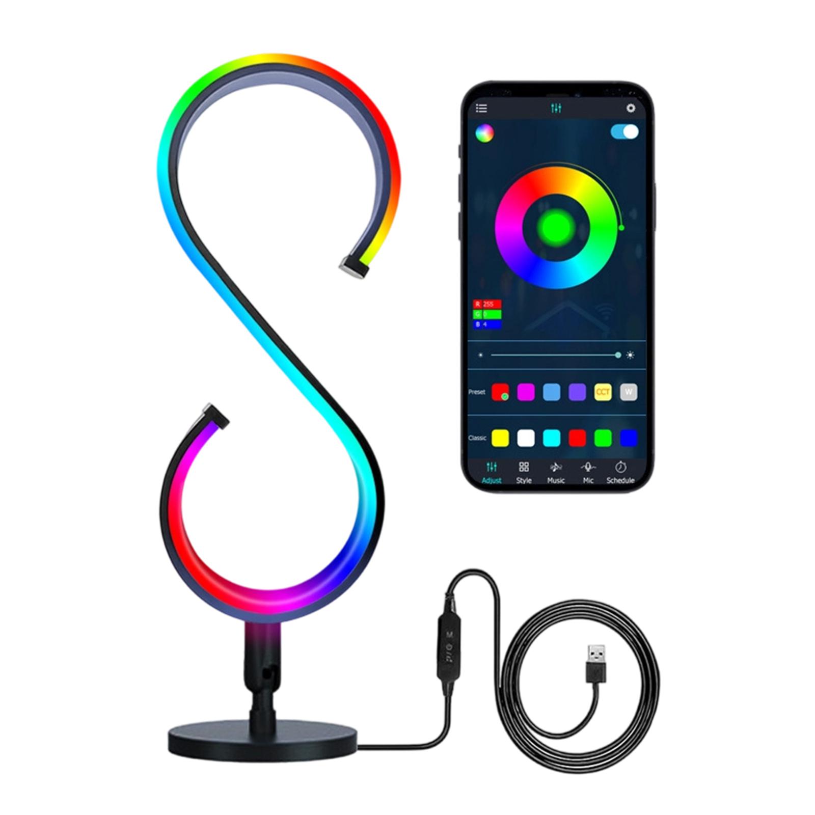 Квадратная деревянная настольная декоративная лампа из дерева каучукового дерева One Size