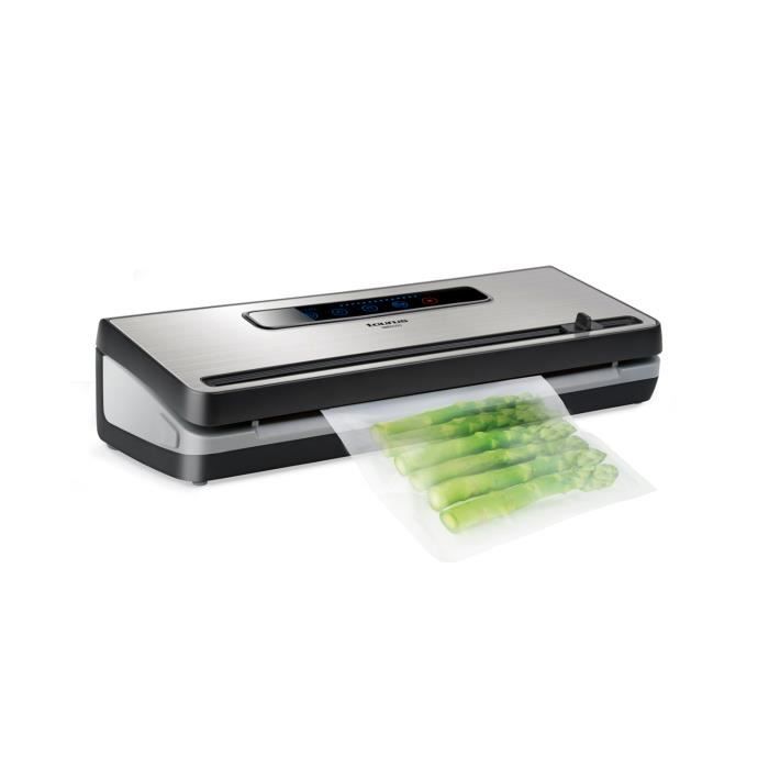 Food Vacuum Sealer - TAURUS - Vac 6000 - 90W - 3 In 1 - Touch Panel - Anti-Blockage Valve