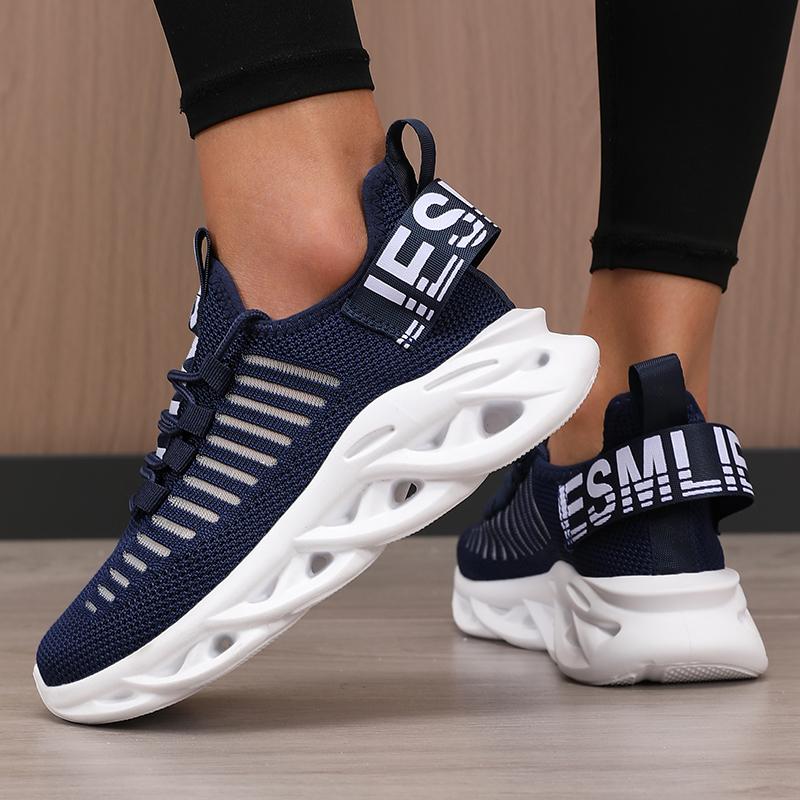 

Women s Cushioned Vulcanized Shoes Luxurious High Quality Design Breathable Durable Upper Multifunctional Tennis Training Shoes 37 темно-синий
