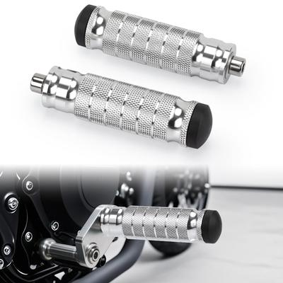 RACEAST Foot Pegs, Step Bar, Bike Step, Tandem Step Pedal, Knurled Aluminum Alloy, High