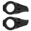 Enlee 1 Pair Mini Bicycle Rest Handlebar Universal Bike Extended Bar Ends for Mountain BikeBlack
