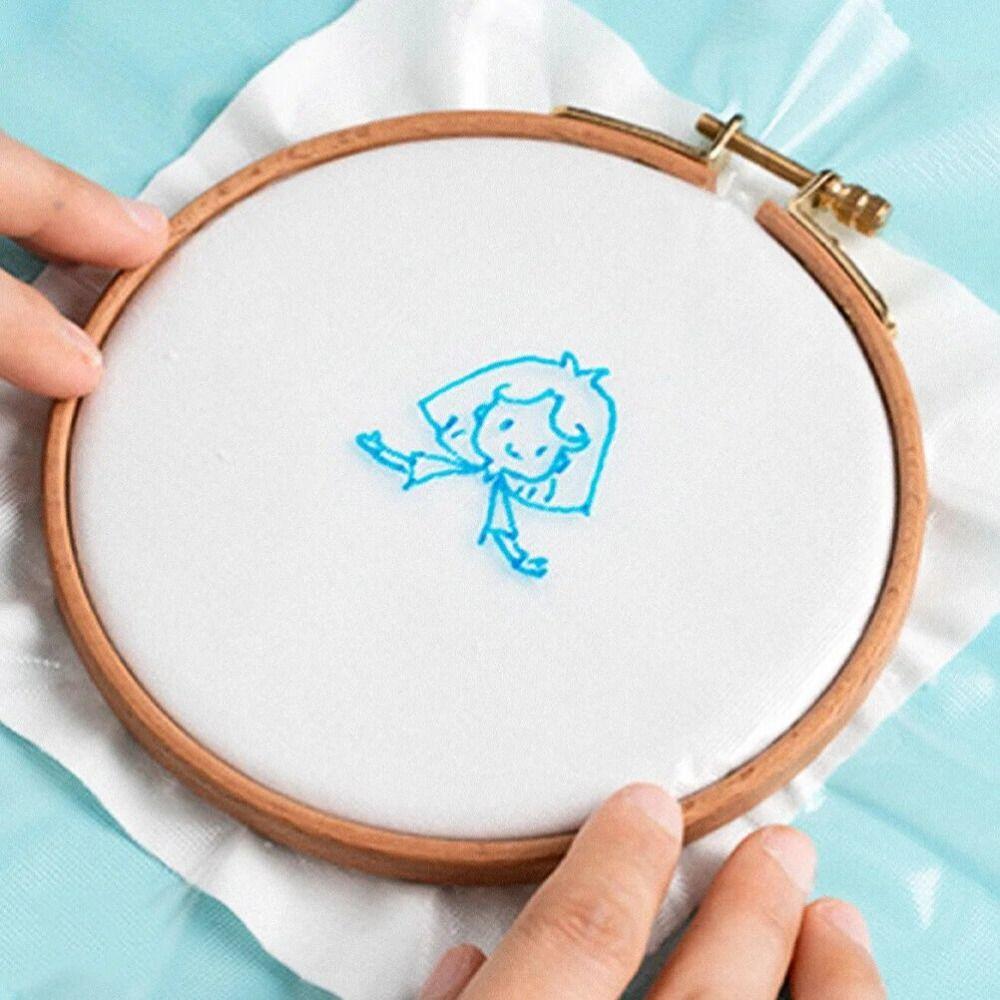 4pcs DIY Embroidery Stabilizer Paper Transparent Embroidery Transfer Paper  Embroidery