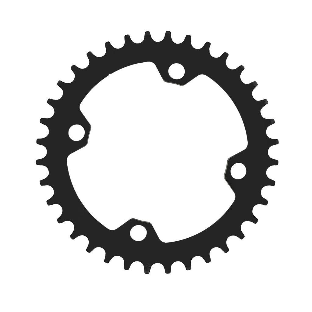 Bicycle Chainring Aluminum Alloy 104 BCD 36T Round Single Bike Narrow Wide Chainring for Road