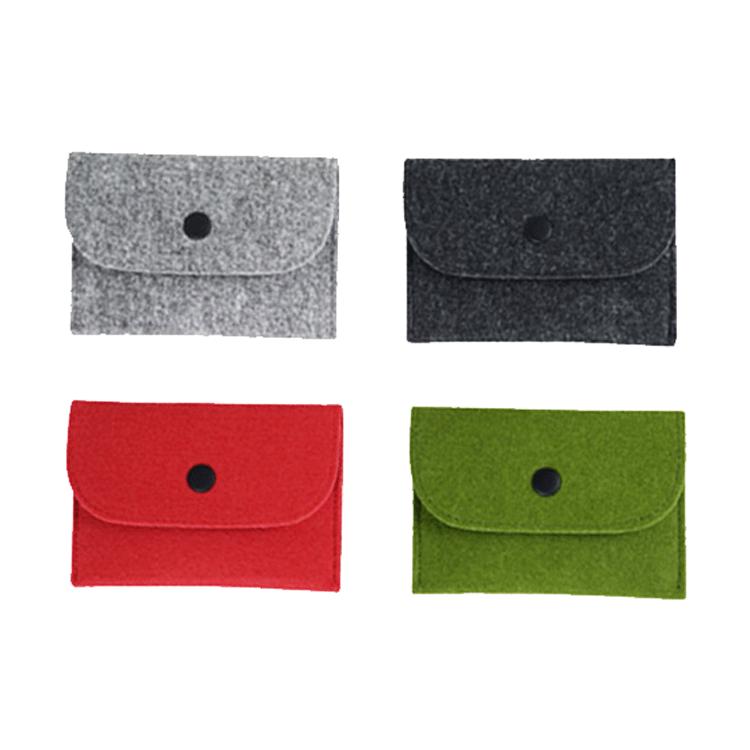 Felt Wallet and Coin Purse with Bus Card Holder – Fashionable and Creative Design