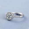 Women's Ring Flashing Zirconia Diamond Ring Fashionable And Lively Design Ring