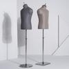 Luxury Men's Suit Mannequin Display Rack for Formal Wear Stores