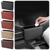 Solid Color Car Trash Bin Multifunctional Car Door Storage Box  Car Interior  Accessory