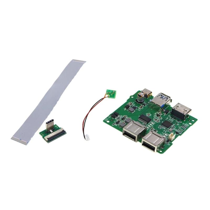 HDMI-compatible Port Socket Connector Motherboards for Output Charging Board Docking Base Board Set