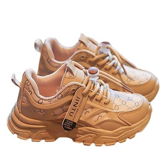 Girls' leather sneakers Spring and autumn shoes Middle-aged and older children's elementary school children's running shoes Lightweight soft soles
