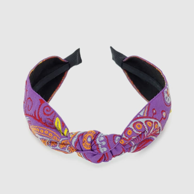 LALA Importiertes Ethno-Haarband - L/VIOLETT