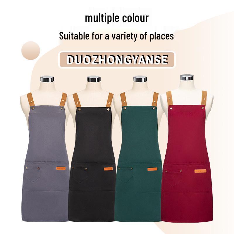 Waterproof Oil-Proof Logo Apron for Catering, Baking & Work