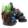 Colorful Artificial Resin Coral Cave Decor for Marine Fish Tank Aquarium Ornament