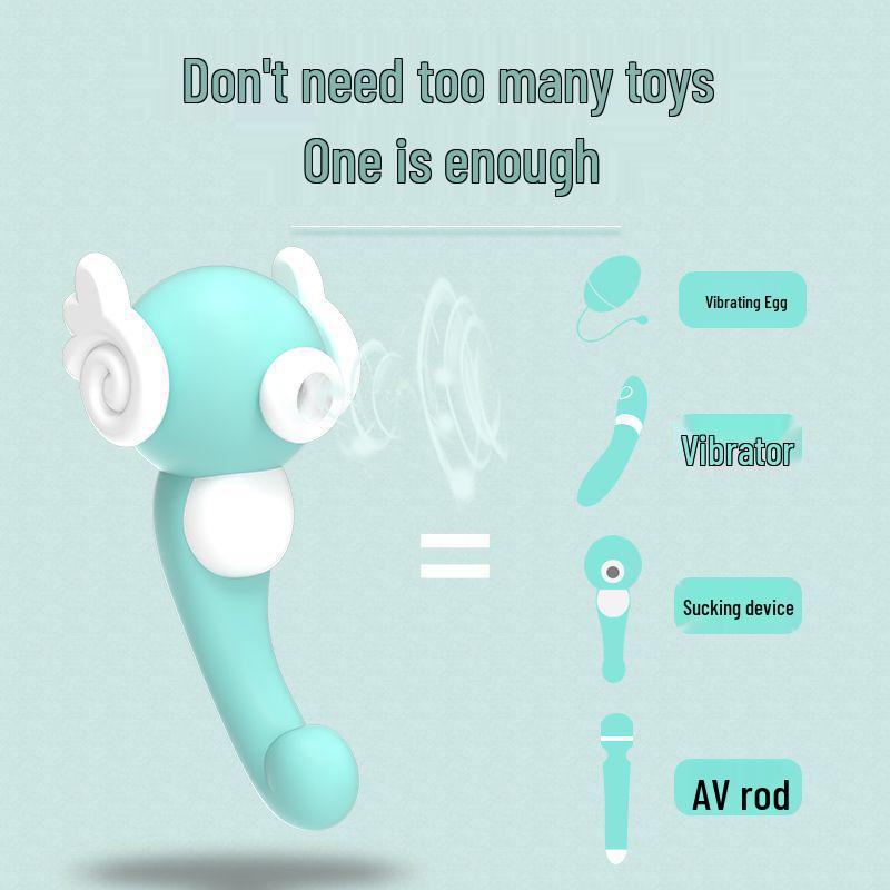 Wobbly Horse Multi-Frequency Remote-Control Vibrator for Women