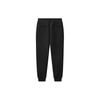 New FILA Knitted Sweatpants Women's Jet Black F11W112613F-BK