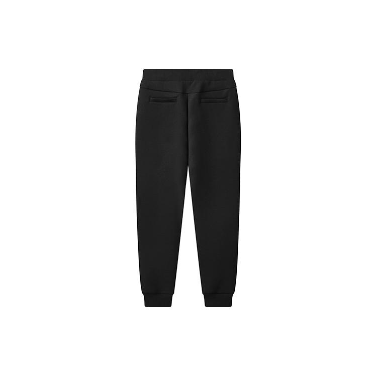 New FILA Knitted Sweatpants Women's Jet Black F11W112613F-BK