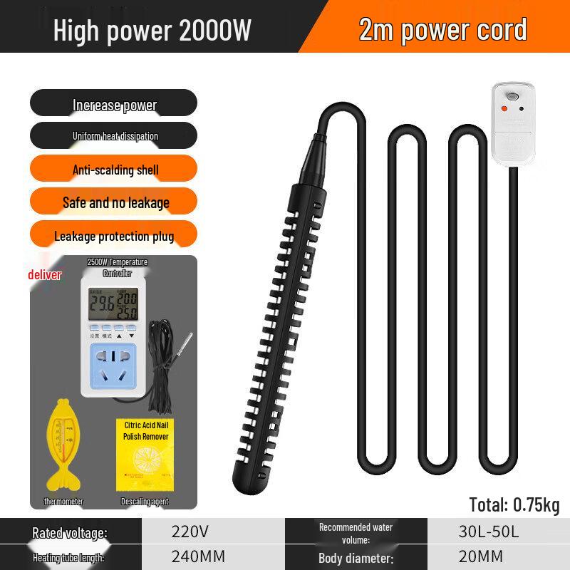 Jundingying 2000W Smart Immersion Water Heater